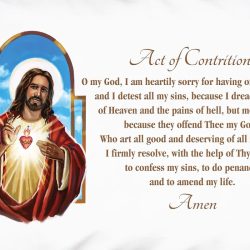 The act of contrition in spanish