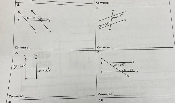 Unit 3 parallel and perpendicular lines homework 3 answer key